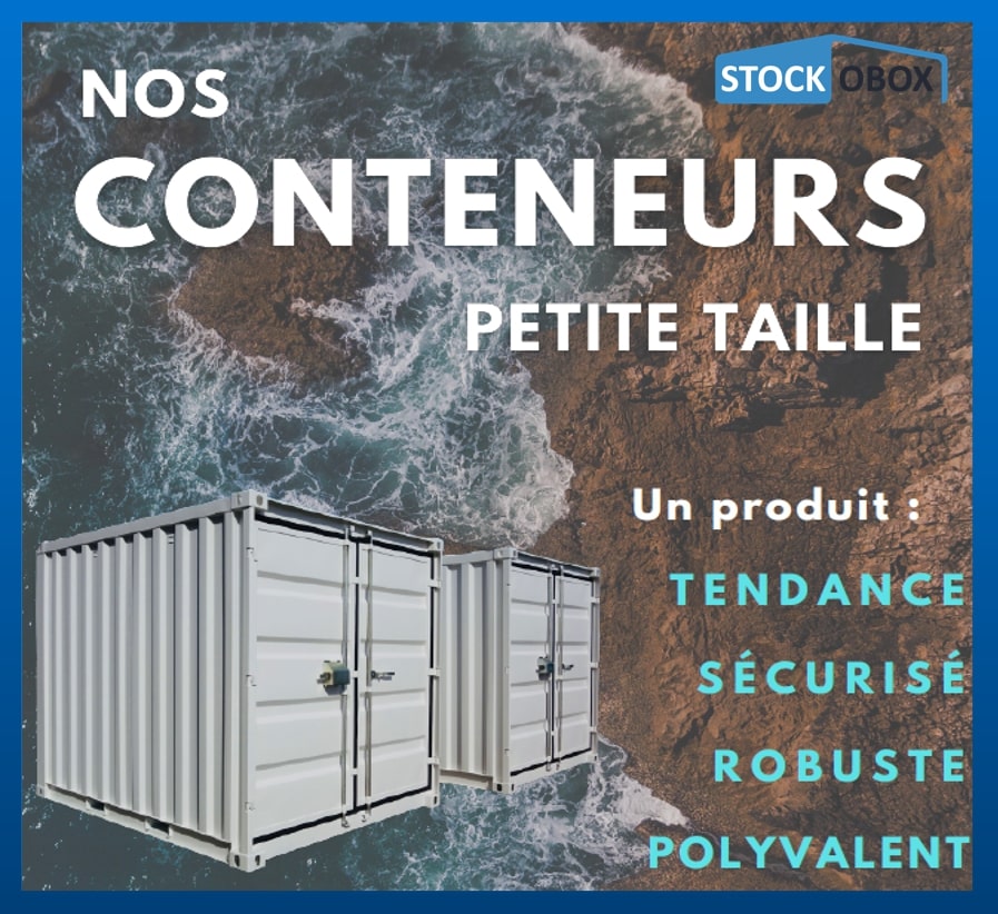 CONTAINERS TAILLE-MINI : NOS CONTENEURS DE PETITE TAILLE SONT DE RETOUR